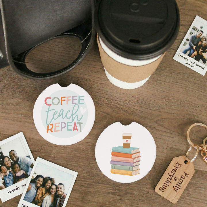 Coffee Teach Book Stack