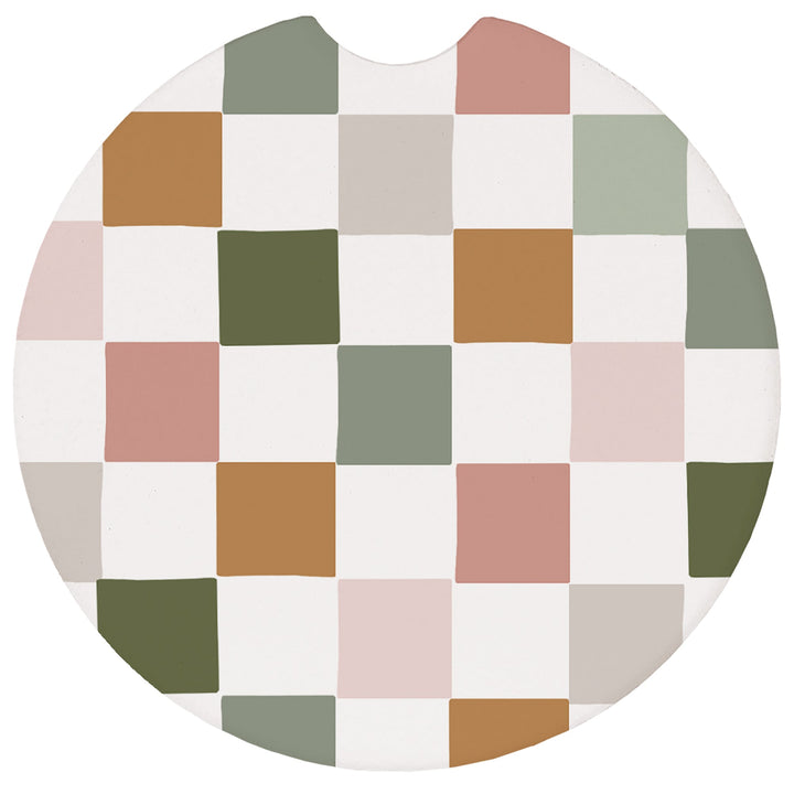 Pink Green Checkers