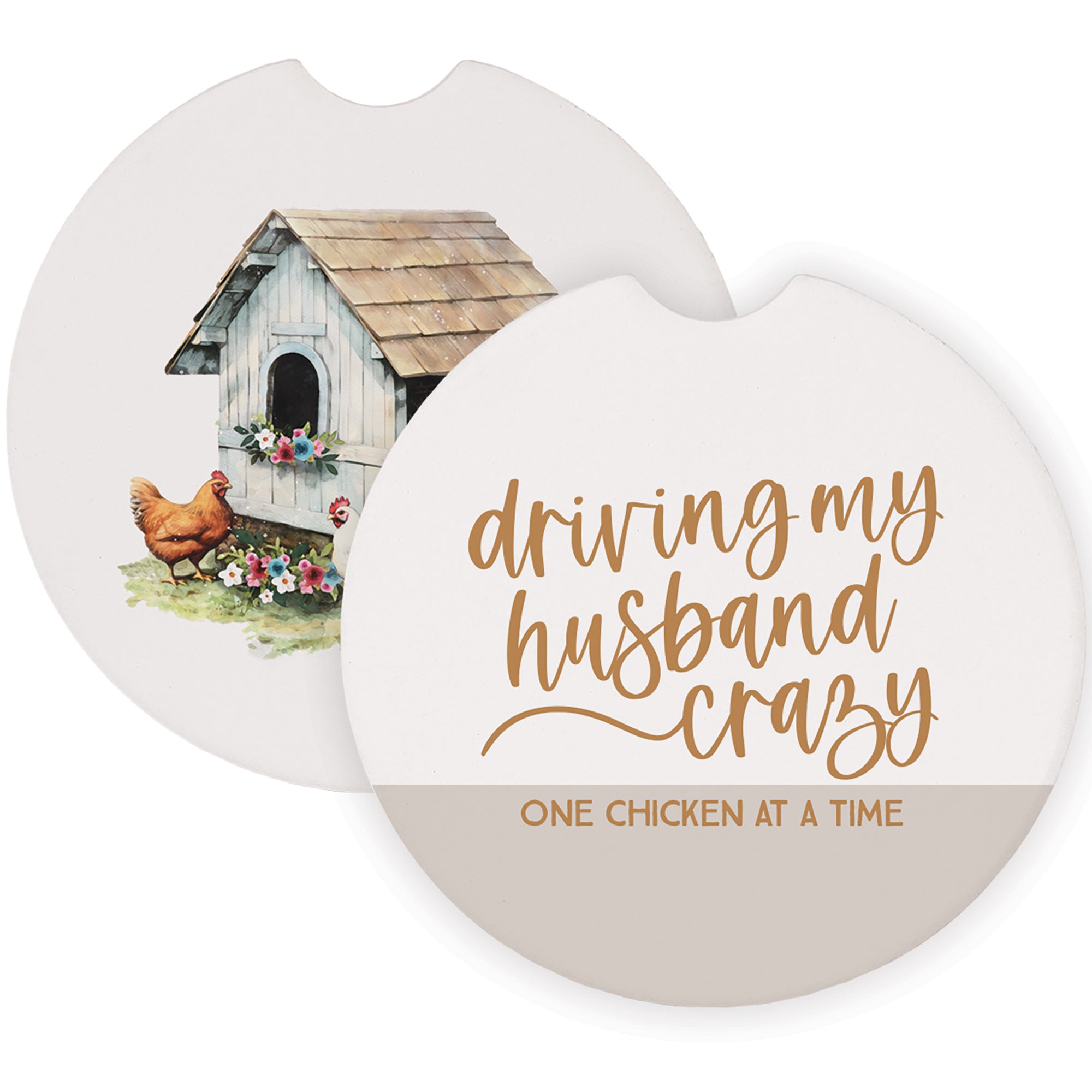 Husband Crazy Floral Coop