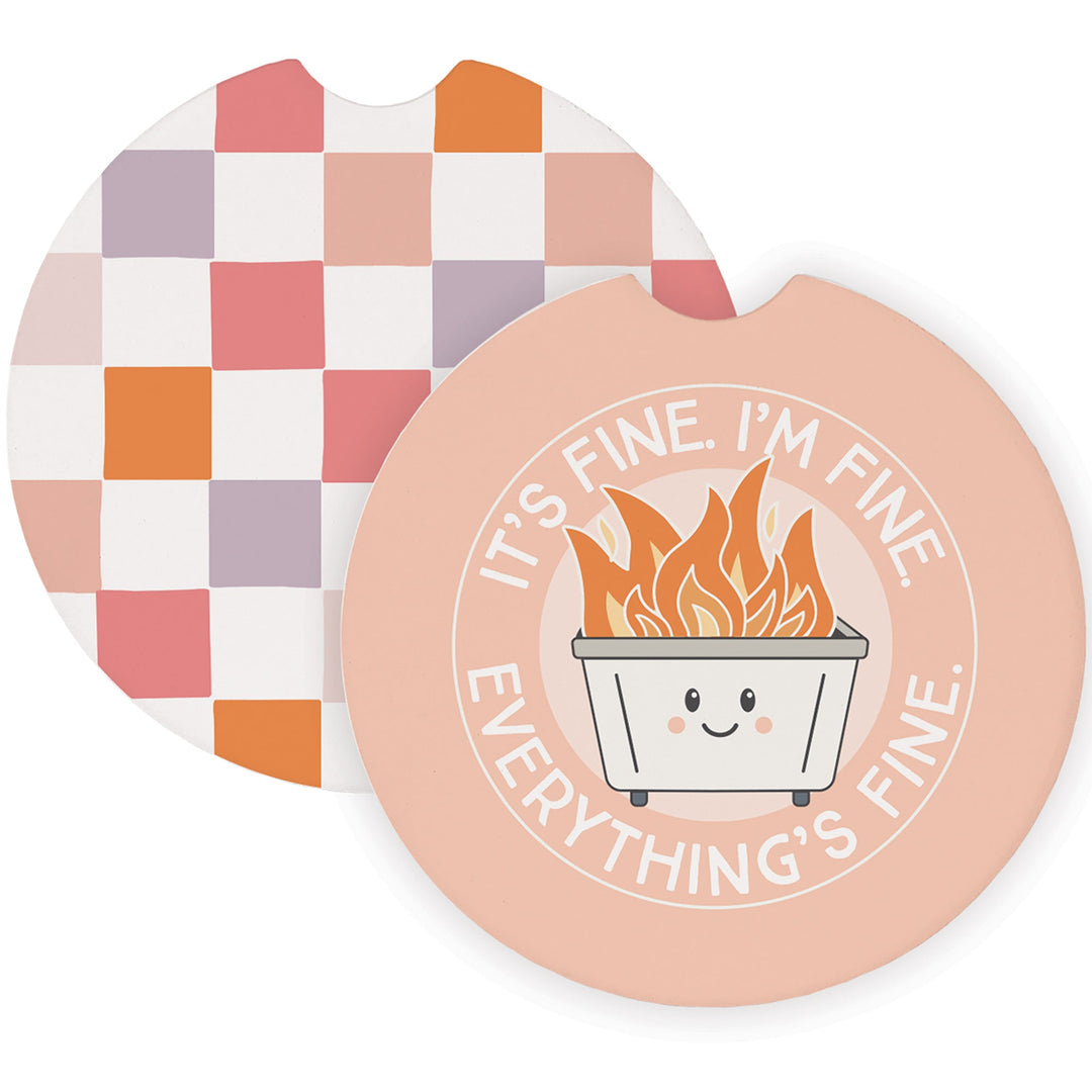 I'm Fine Dumpster Checkers