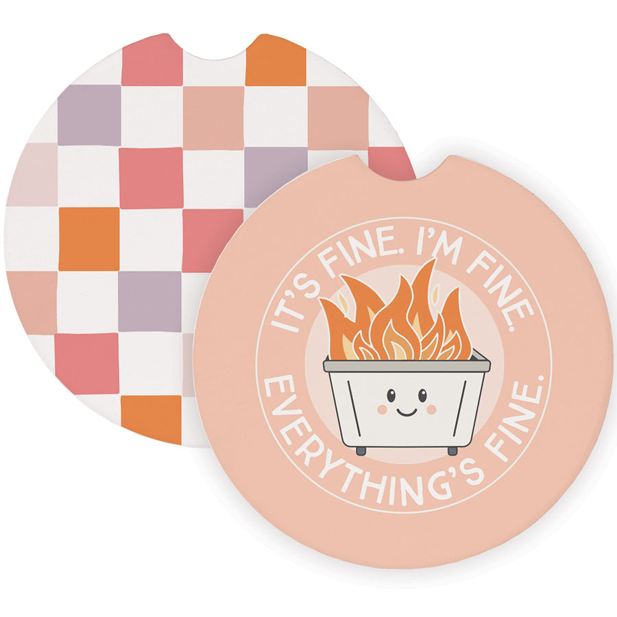 I'm Fine Dumpster Checkers