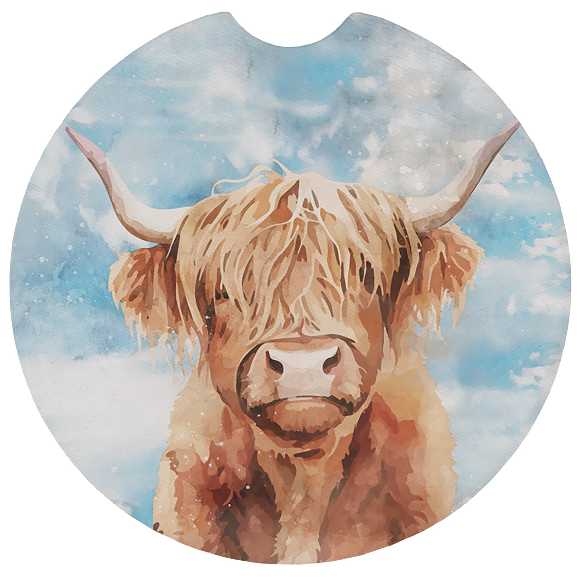 Highland Cow Sky