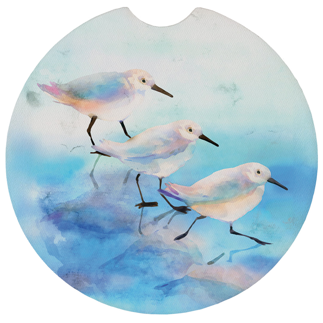 Blue Sandpipers Art