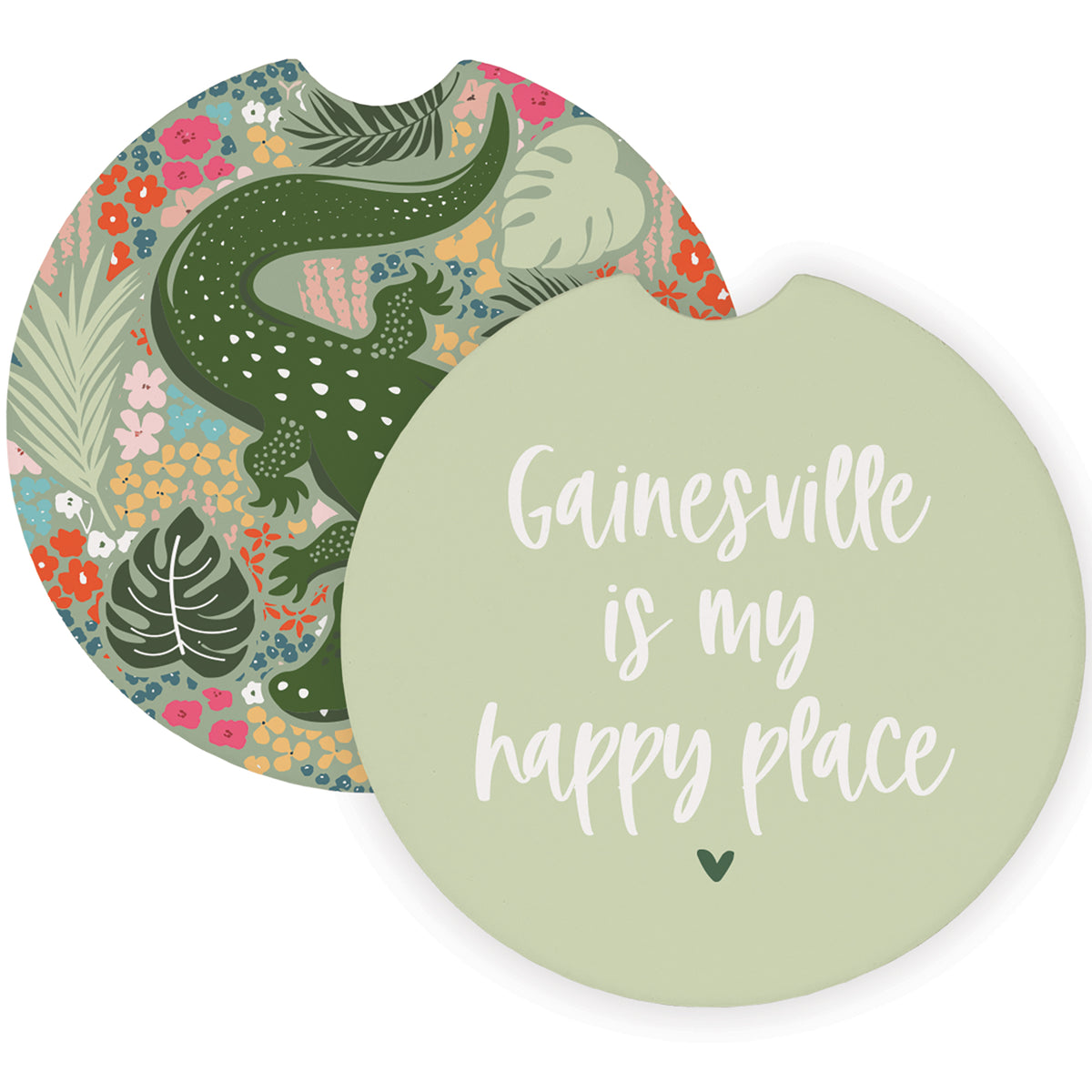 Happy Place Floral Gator LOC