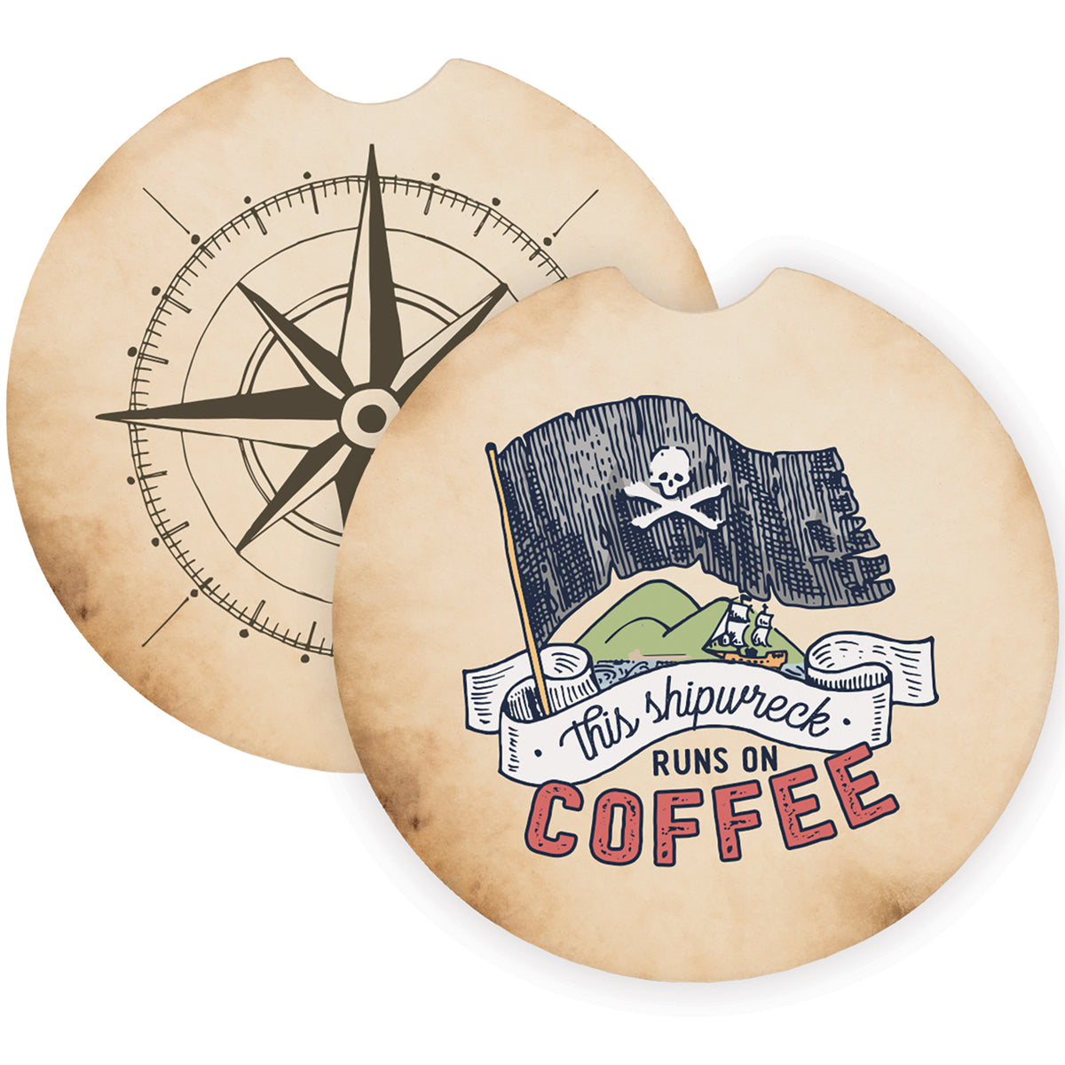 Shipwreck Coffee Compass 