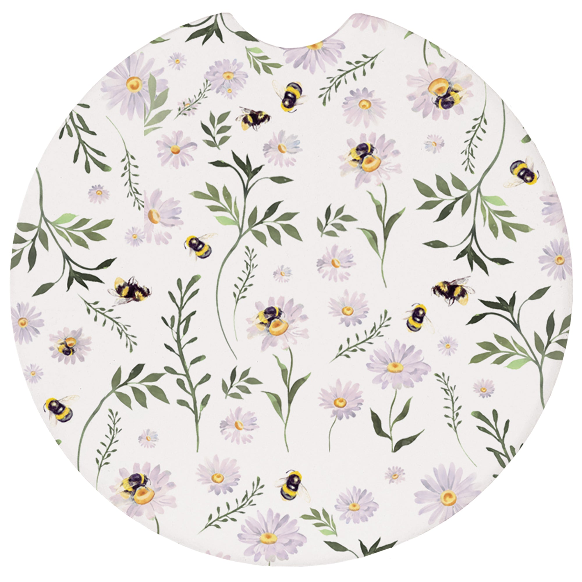 Bee Daisies Pattern