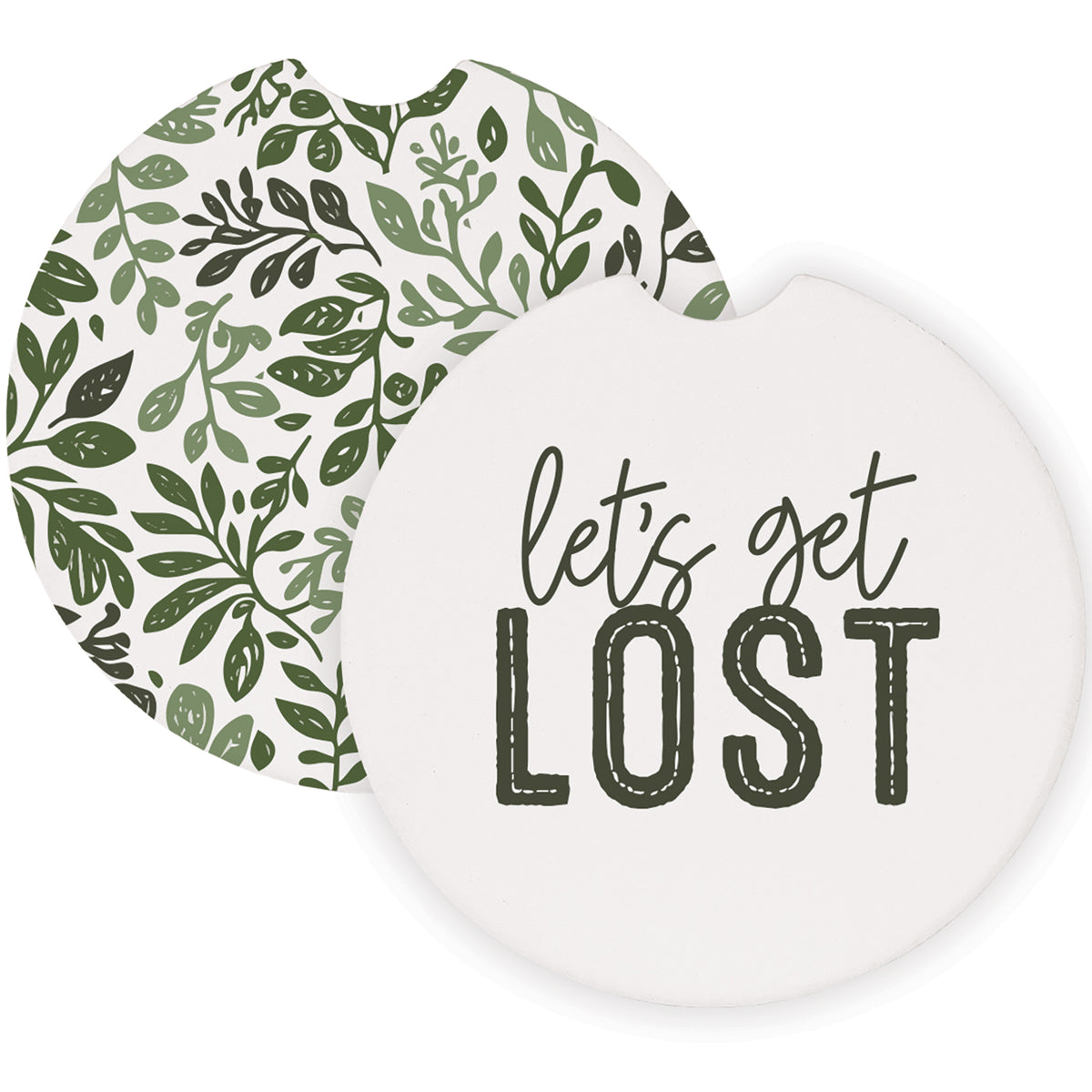 Get Lost Leaf Pattern