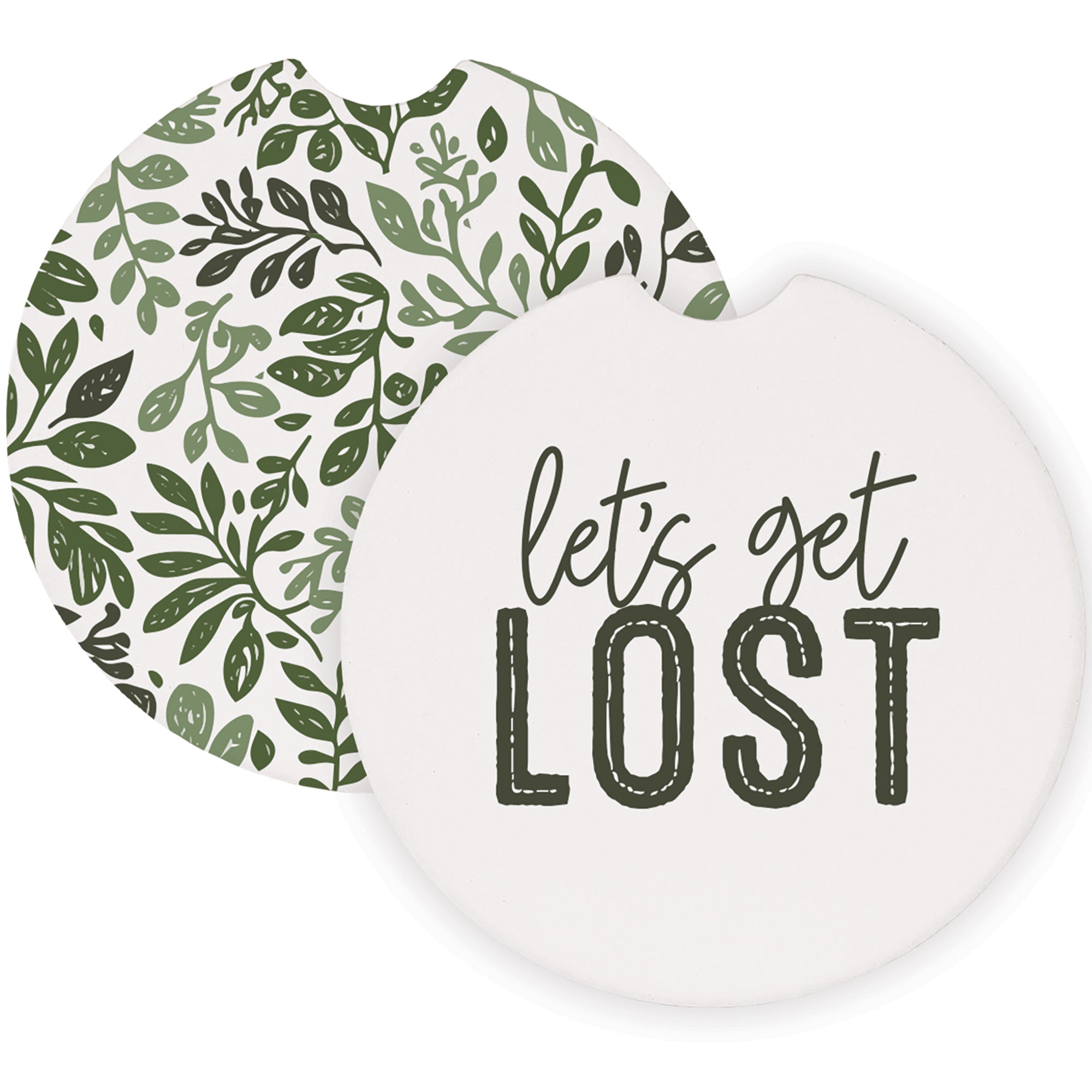 Get Lost Leaf Pattern