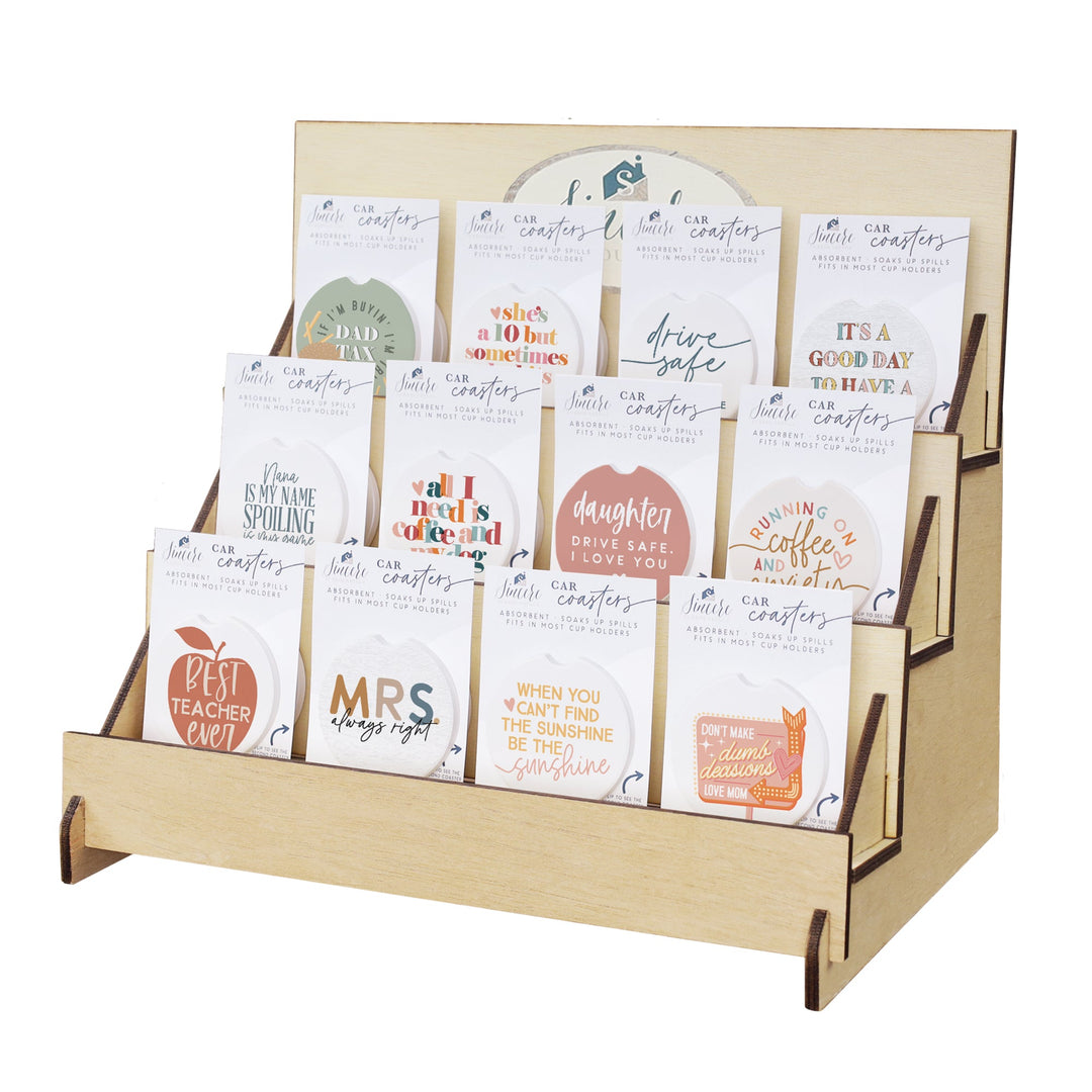 Top Picks Car Coaster Display Bundle 2026