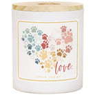 Love Pawprint Heart - LEM
