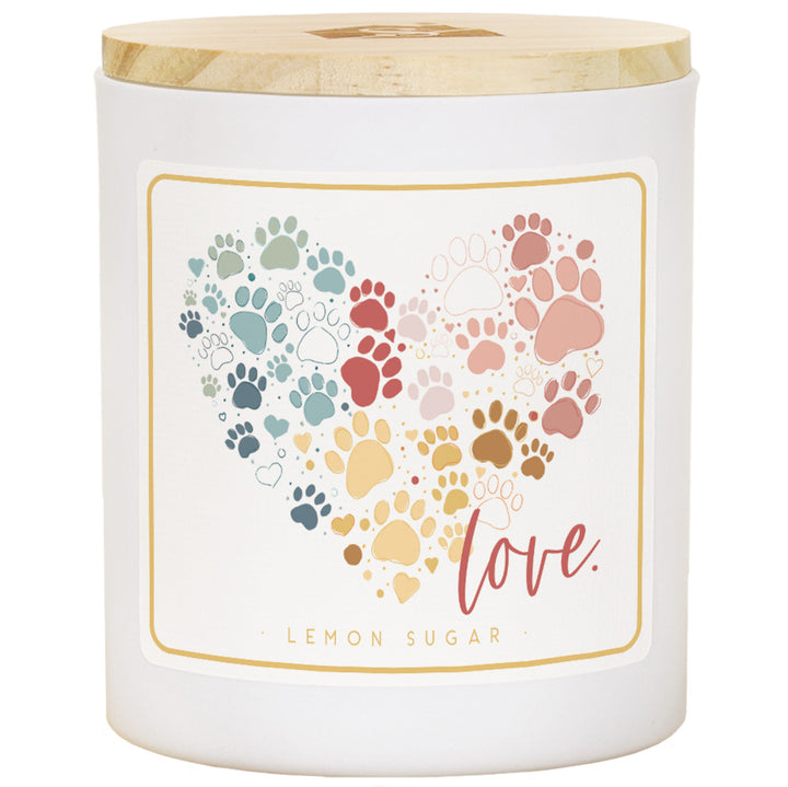 Love Pawprint Heart - LEM