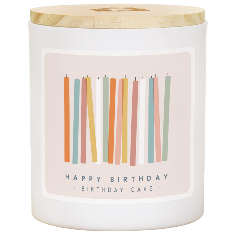 Colorful Candles Birthday - BIR