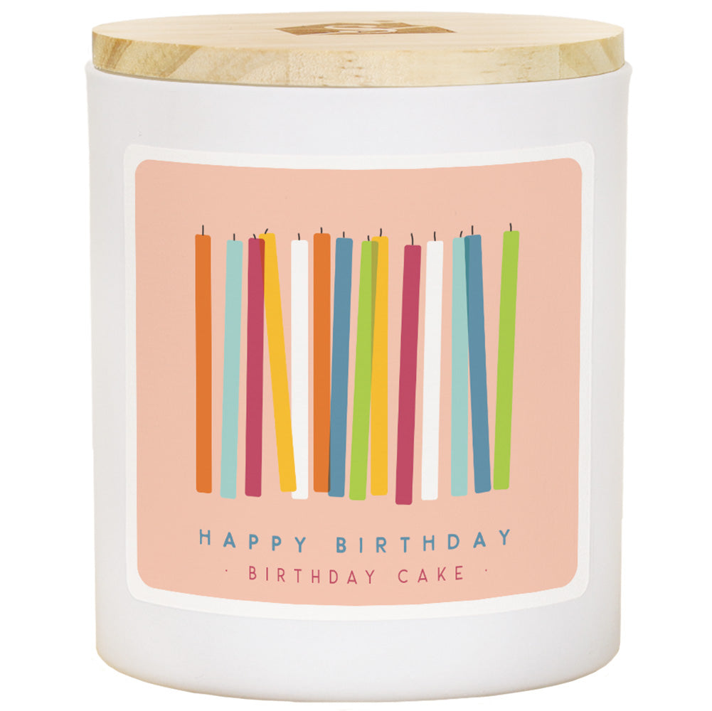 Colorful Candles Birthday