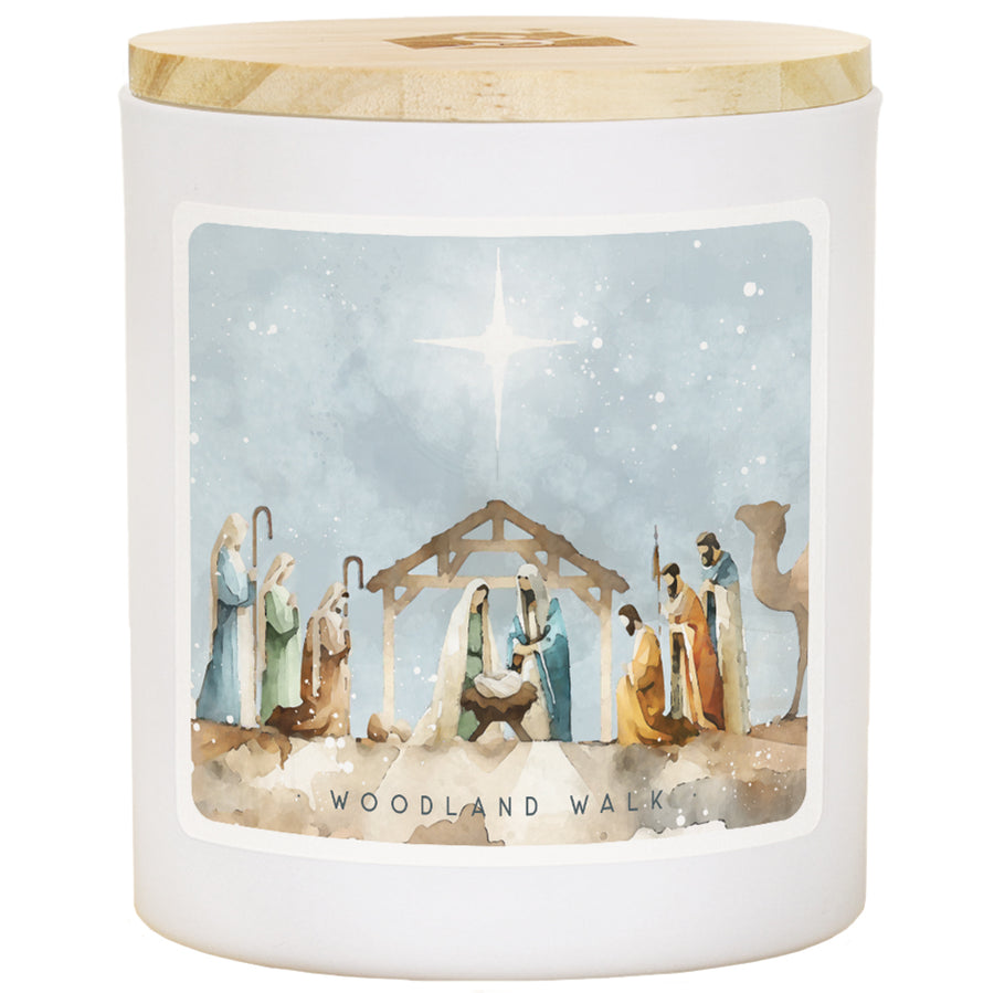 Watercolor Nativity - WDL