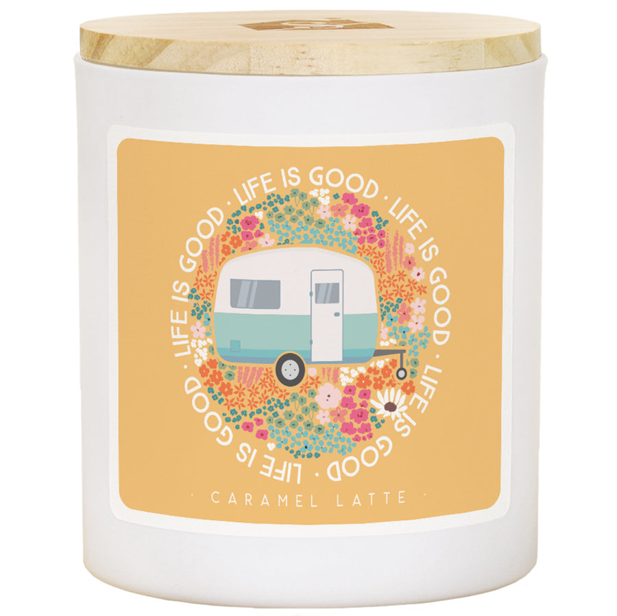 Yellow Floral Camper - LAT