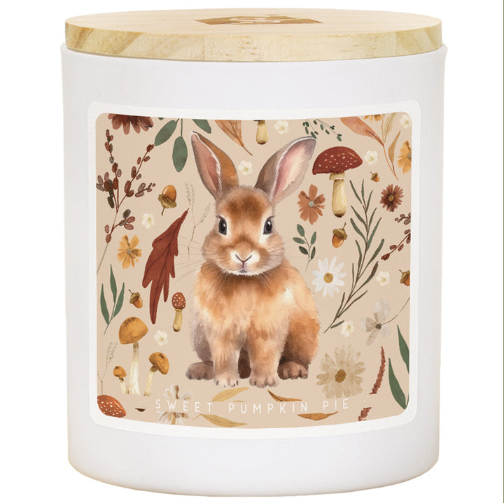 Fall Rabbit Art - PIE