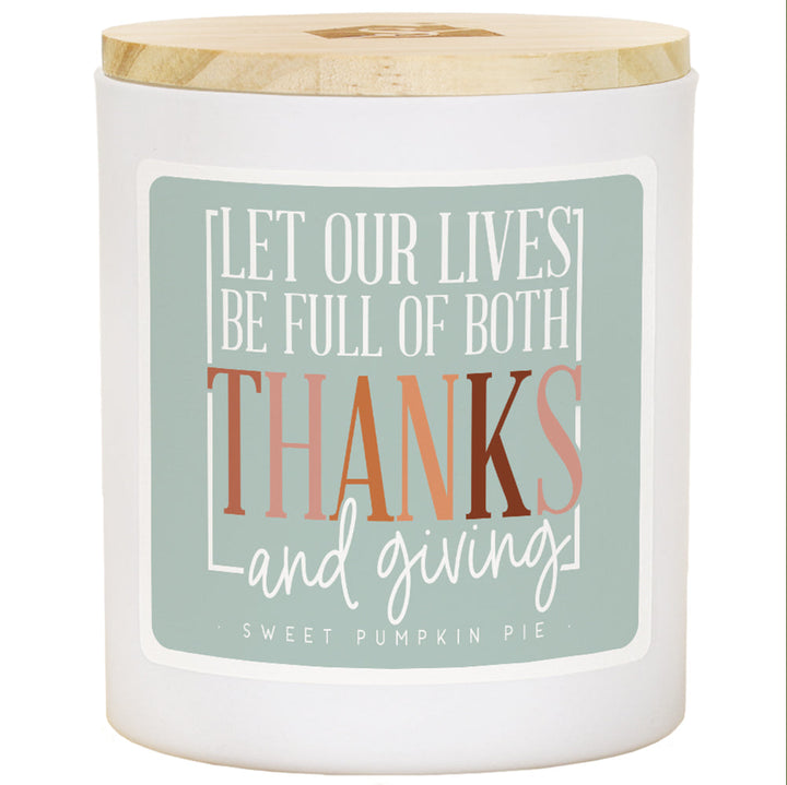 Thanks And Giving Blue - PIE