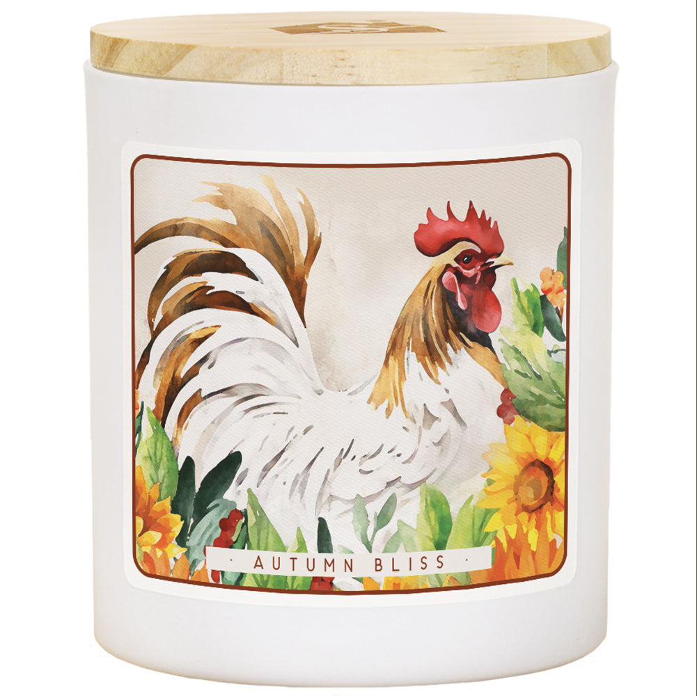 Fall Rooster Art - ABL