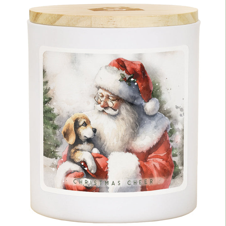 Santa Puppy Art - CCH