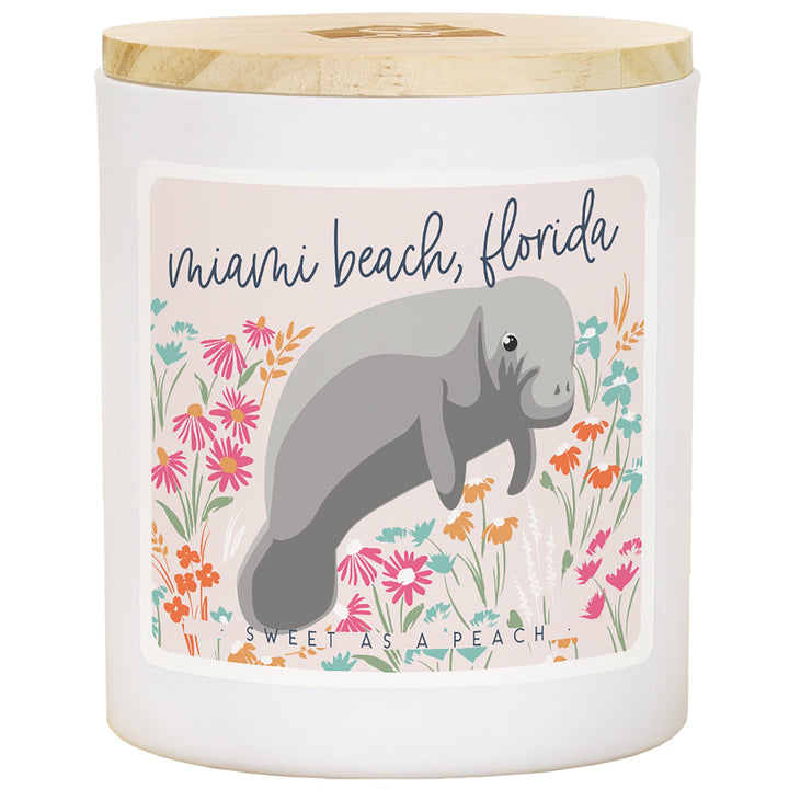 Manatee Pink Flowers LOC - PCH