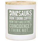 Dinosaurs Drink Coffee - LAT