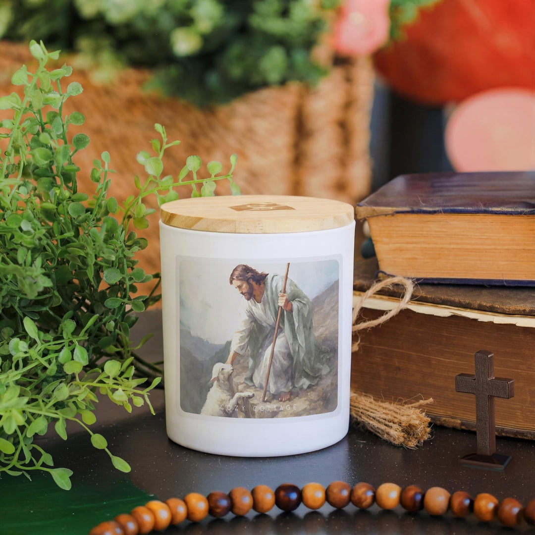 Jesus Lamb On Cliff - COZ