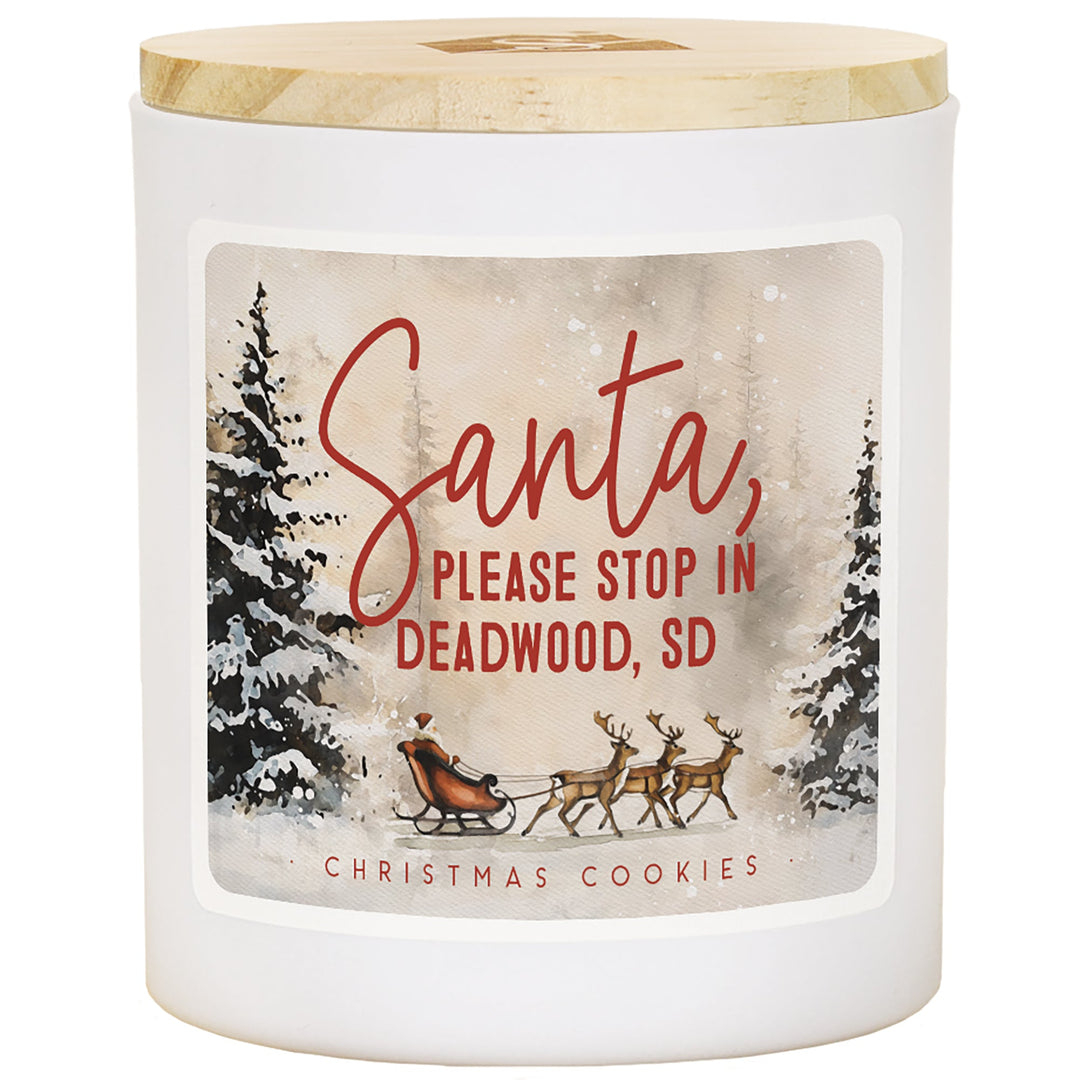 Santa Stop Watercolor LOC - COO