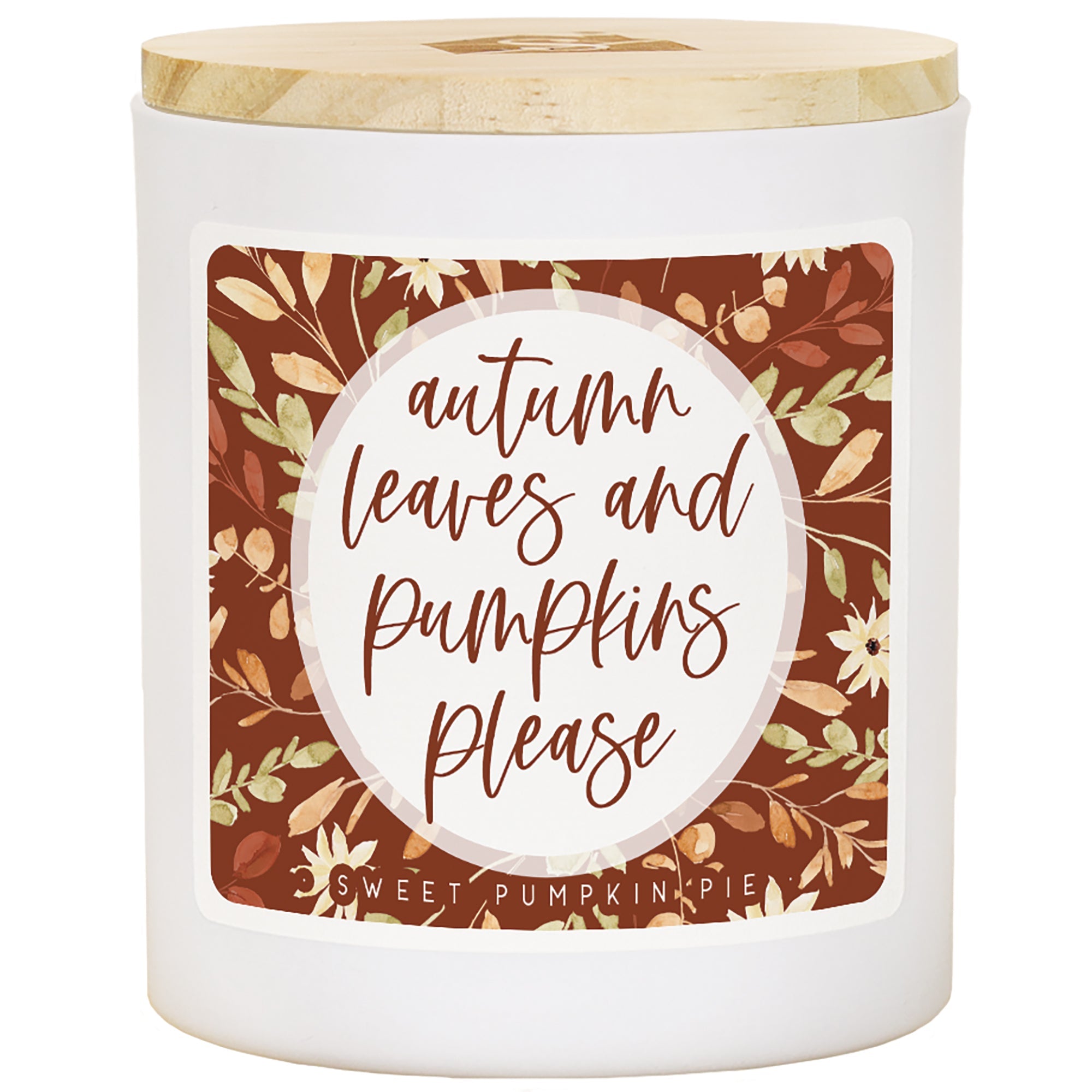 Autumn Leaves Pumpkins - PIE