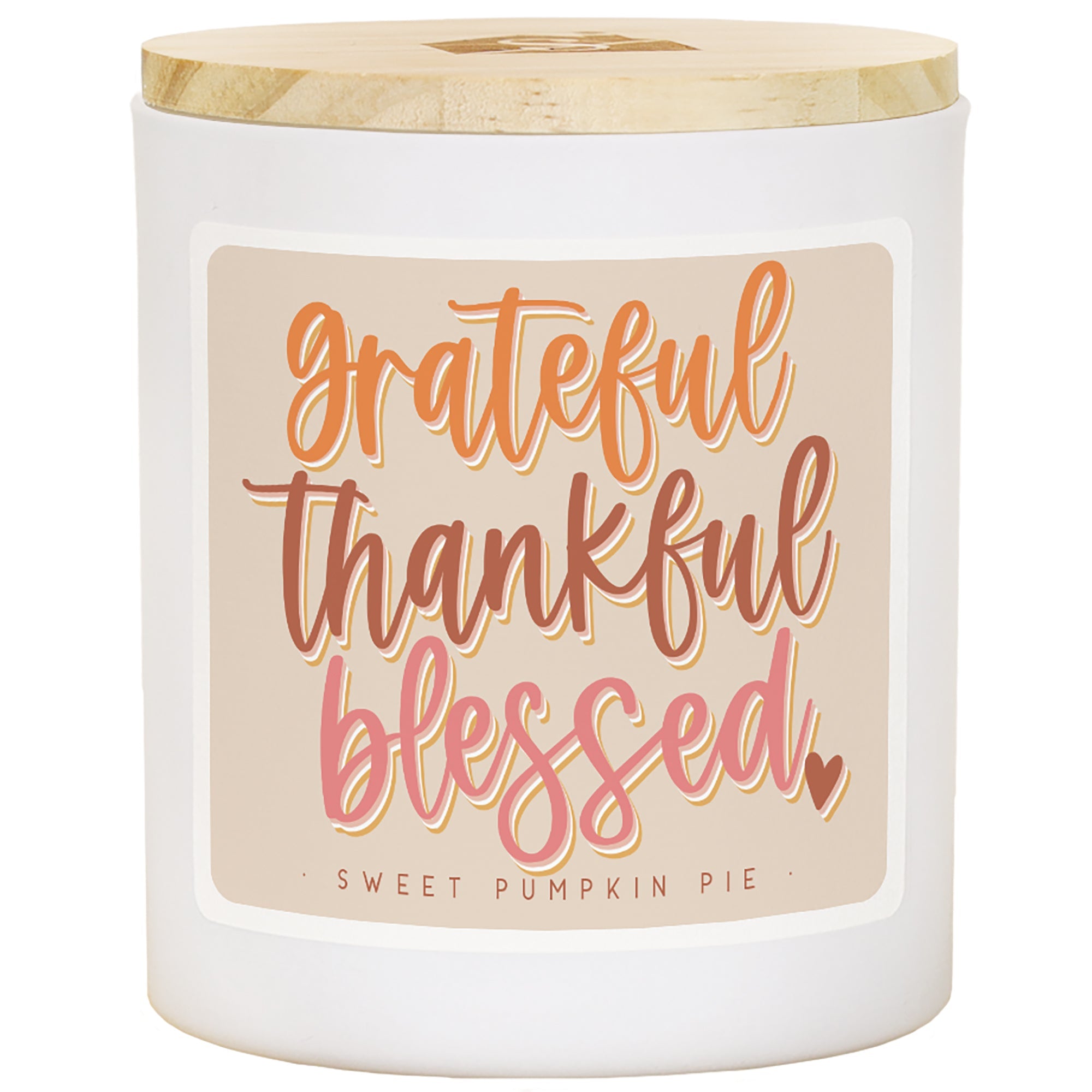 Grateful Thankful Colorful - PIE