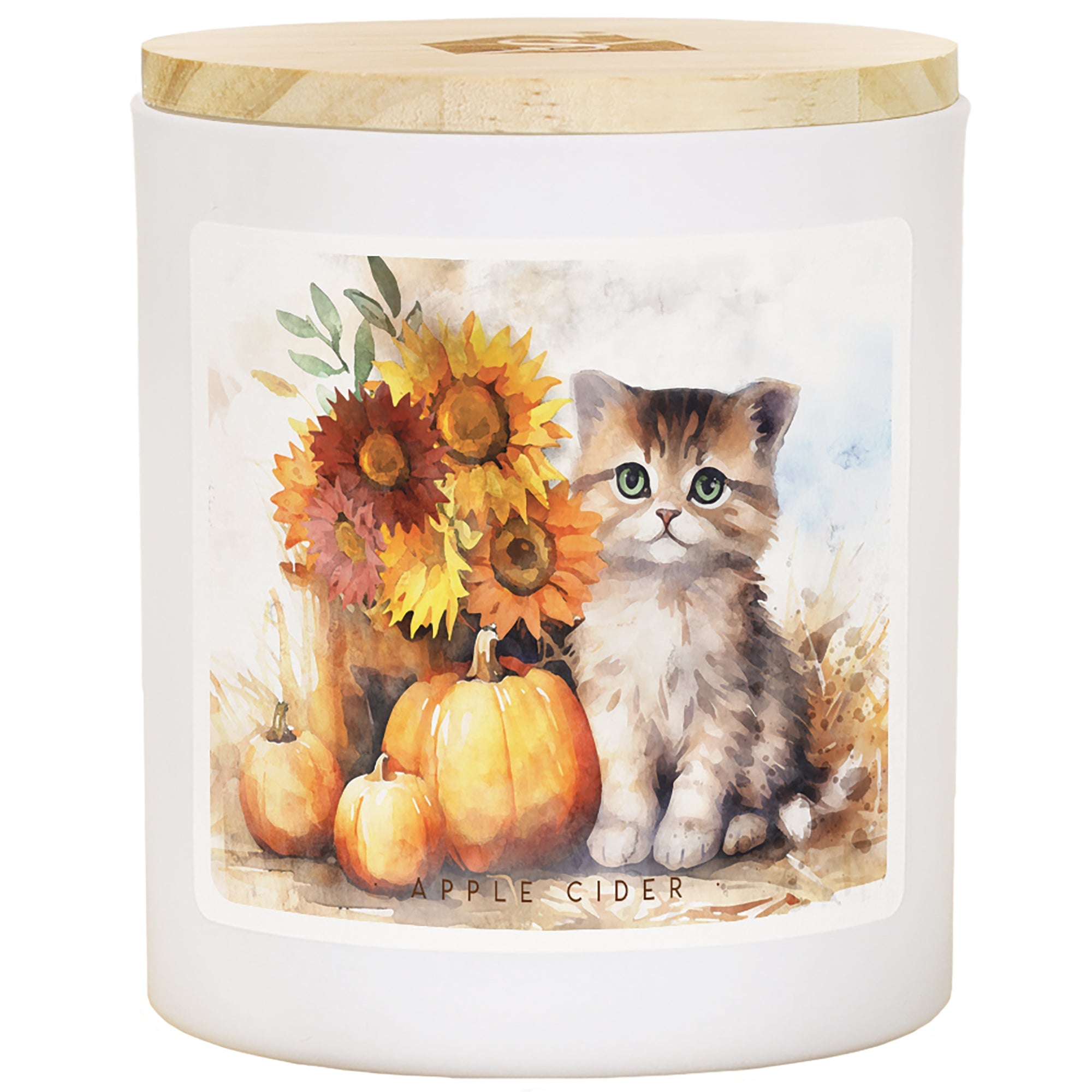 Fall Kitten Art - APC