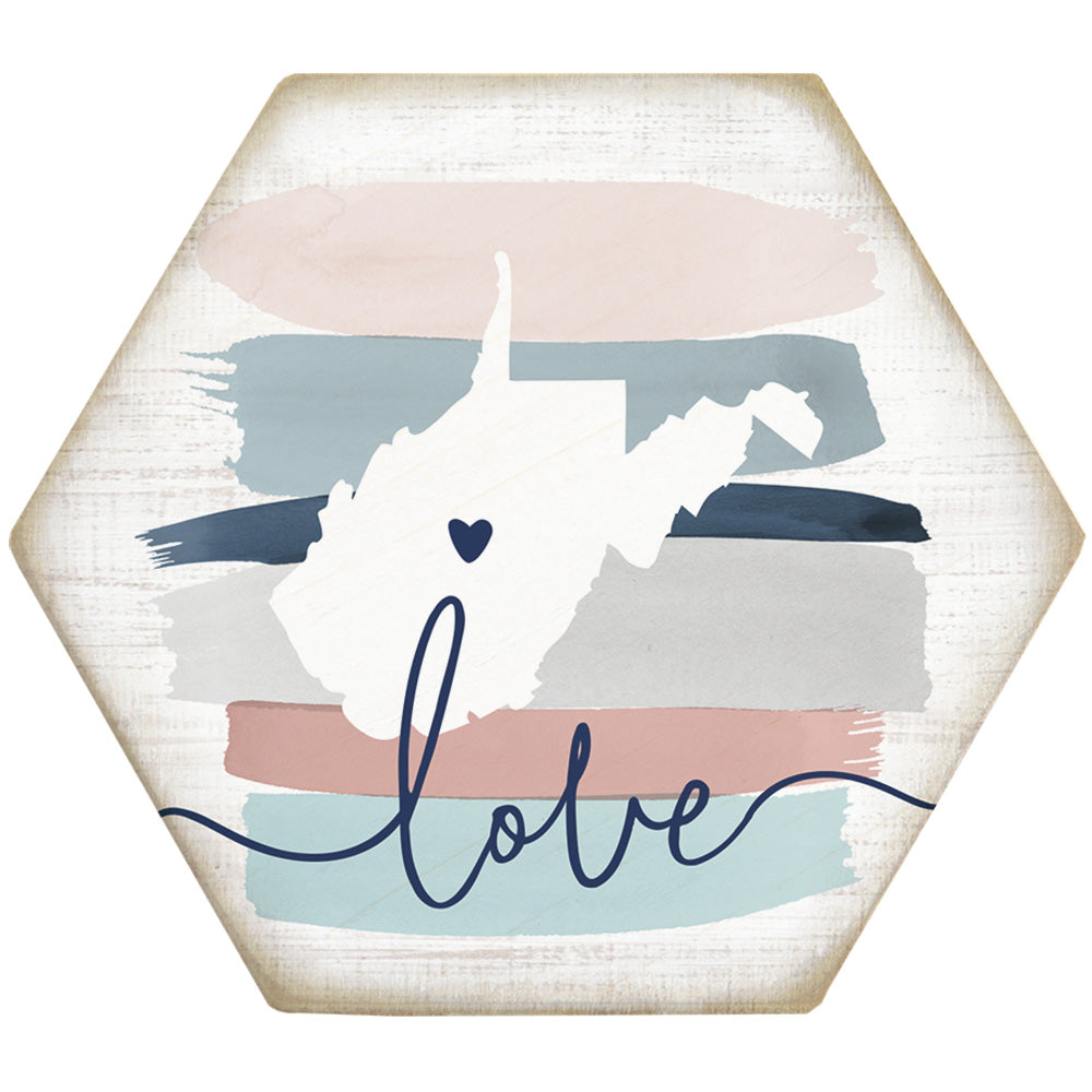 Love State Watercolor STA