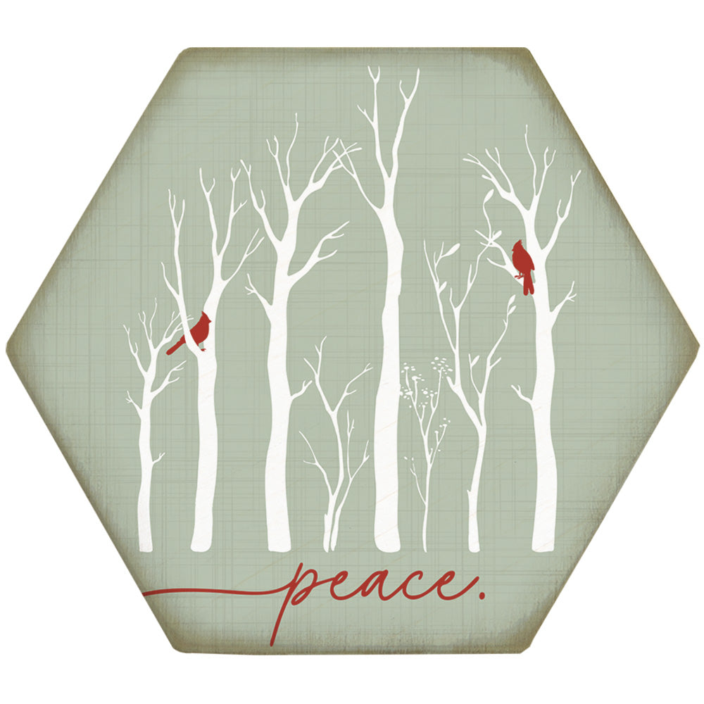 Peace Trees Cardinals