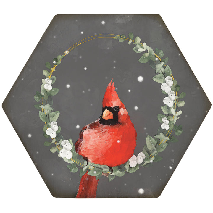 Cardinal Wreath