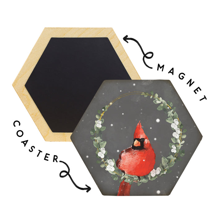 Cardinal Wreath