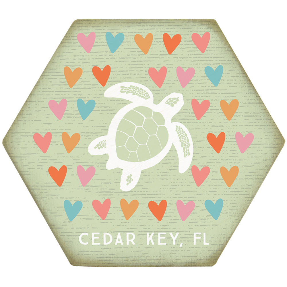 Colorful Hearts Turtle LOC