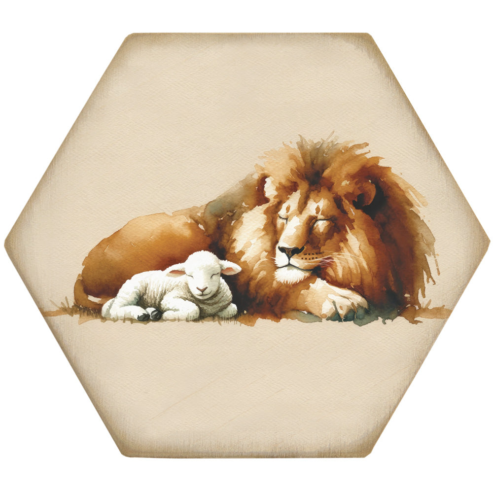 Lion Lamb Art