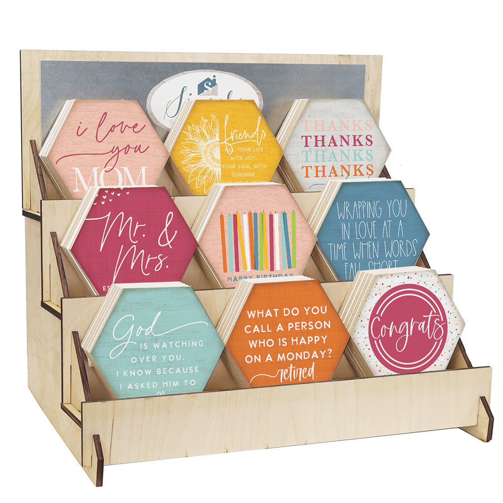 Bright Giftables Honeycomb Coaster Bundle