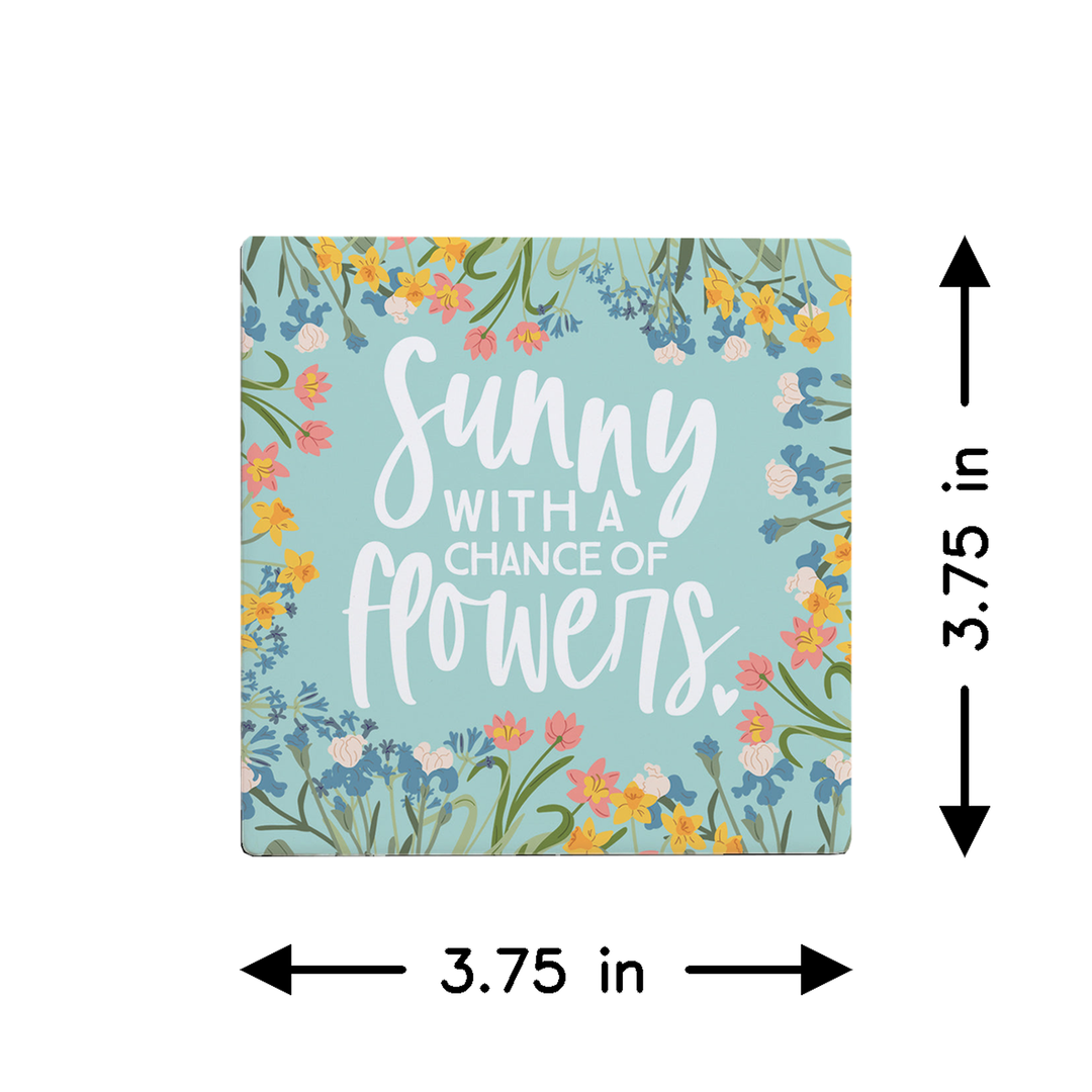 Sunny With Flowers