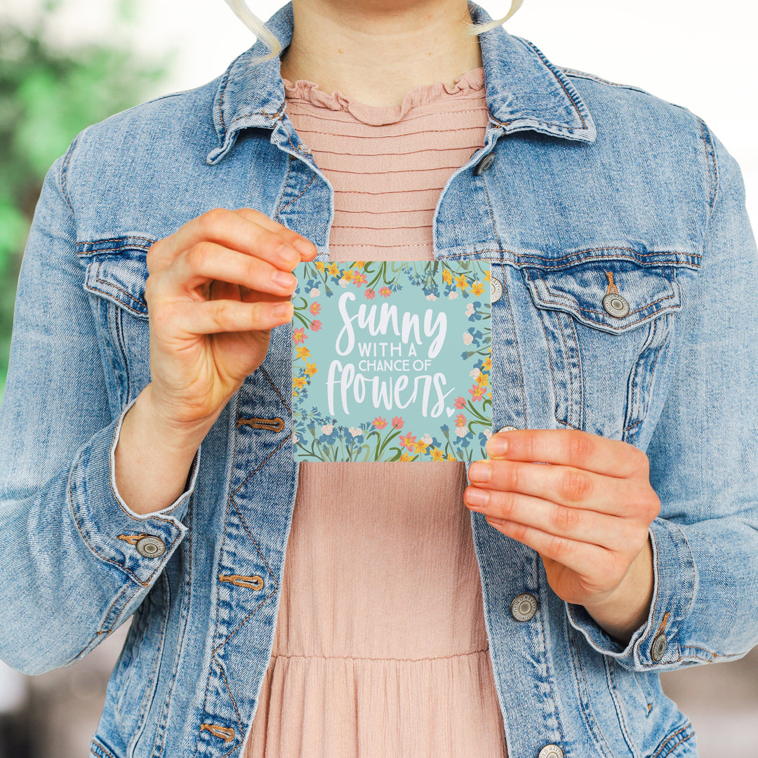 Sunny With Flowers