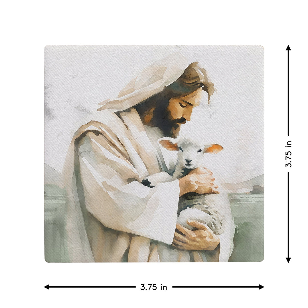 Jesus Holding Lamb