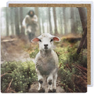 Jesus Rescuing Lamb