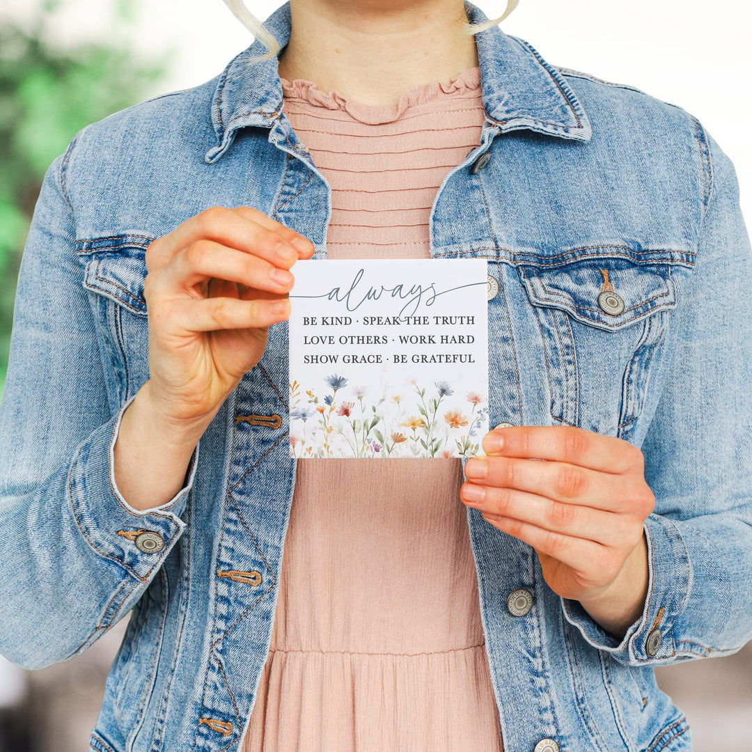 Always Be Kind Flowers