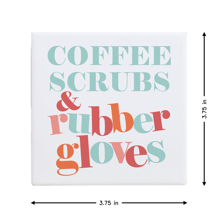 Coffee Scrubs Gloves