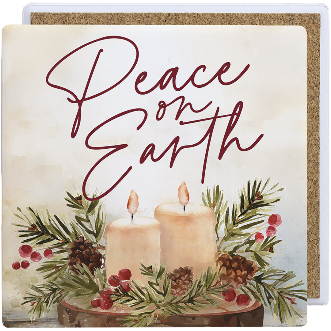 Peace Earth Candles