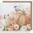 Hydrangea Bird Pumpkins