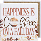 Happiness Coffee Fall