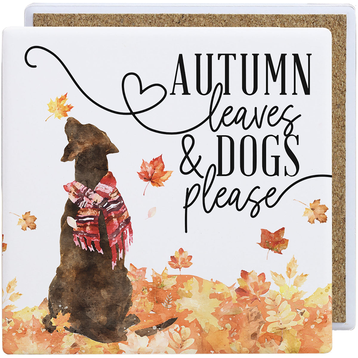 Autumn Leaves Dogs