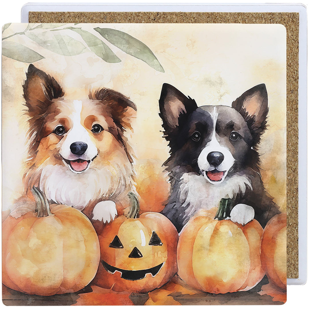 Two Dogs Pumpkins