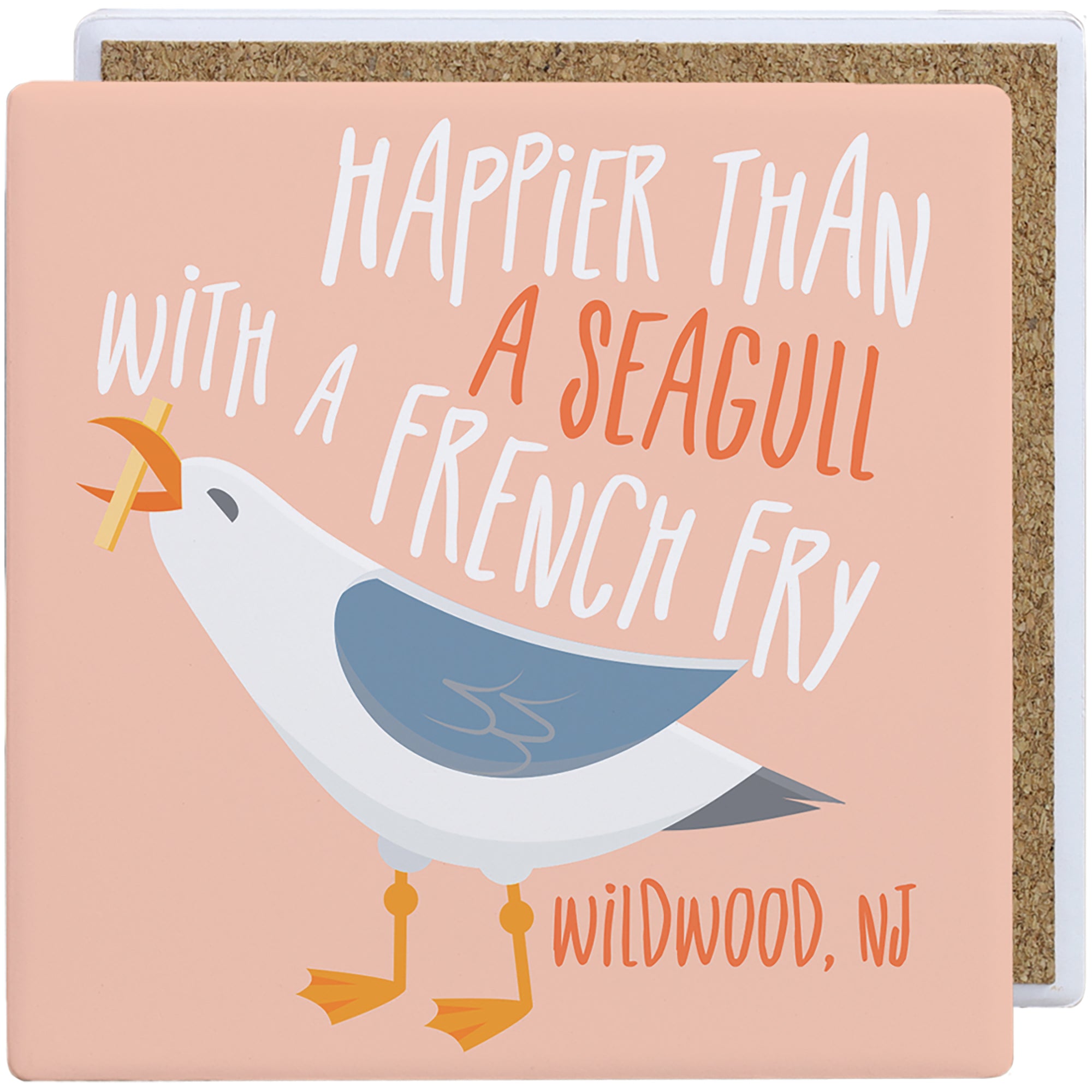 Happier Seagull Pink LOC