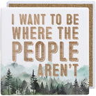 Where People Aren't